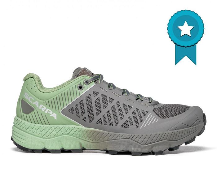 Scarpa Spin Ultra Női Futócipő Zöld Szürke LP6371582